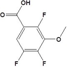 Ácido 2, 4, 5 - trifluoro - 3 - metoxibenzoico Nº CAS 112811 - 65 - 1